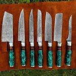 Chef Knife Set 133 Damascus Japanese 67 layers VG 10 7 Piece