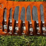 Chef Knife Set 129 Damascus Japanese 67 layers VG10 7 Piece